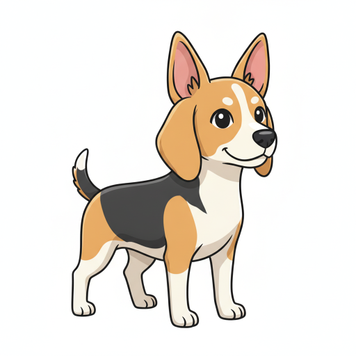 Mix: Beagle x Thai Dog